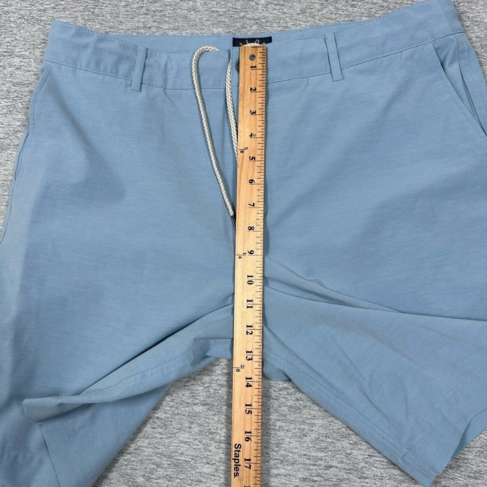 Faherty Shorts Men's Size 35 Blue All Day Hybrid Drawstring Beach Golf Outdoor